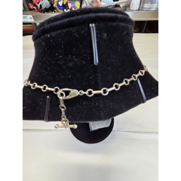 Vintage Native American Necklace Turquoise & Multi Stone Makers Mark Test 925 - Picture 5 of 13